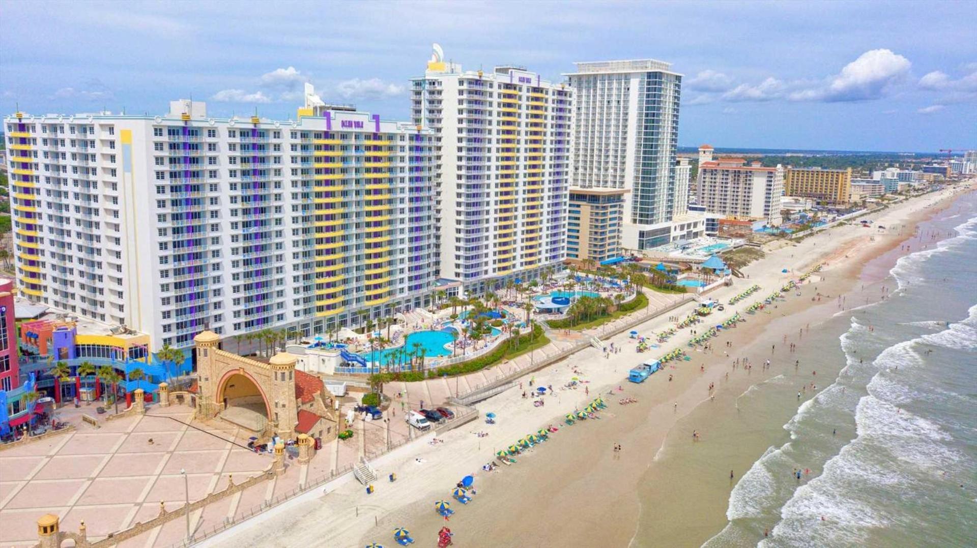 Luxury 11Th Floor 1 Bedroom Condo Direct Oceanfront Wyndham Ocean Walk Resort Daytona Beach | 1107 Exterior photo