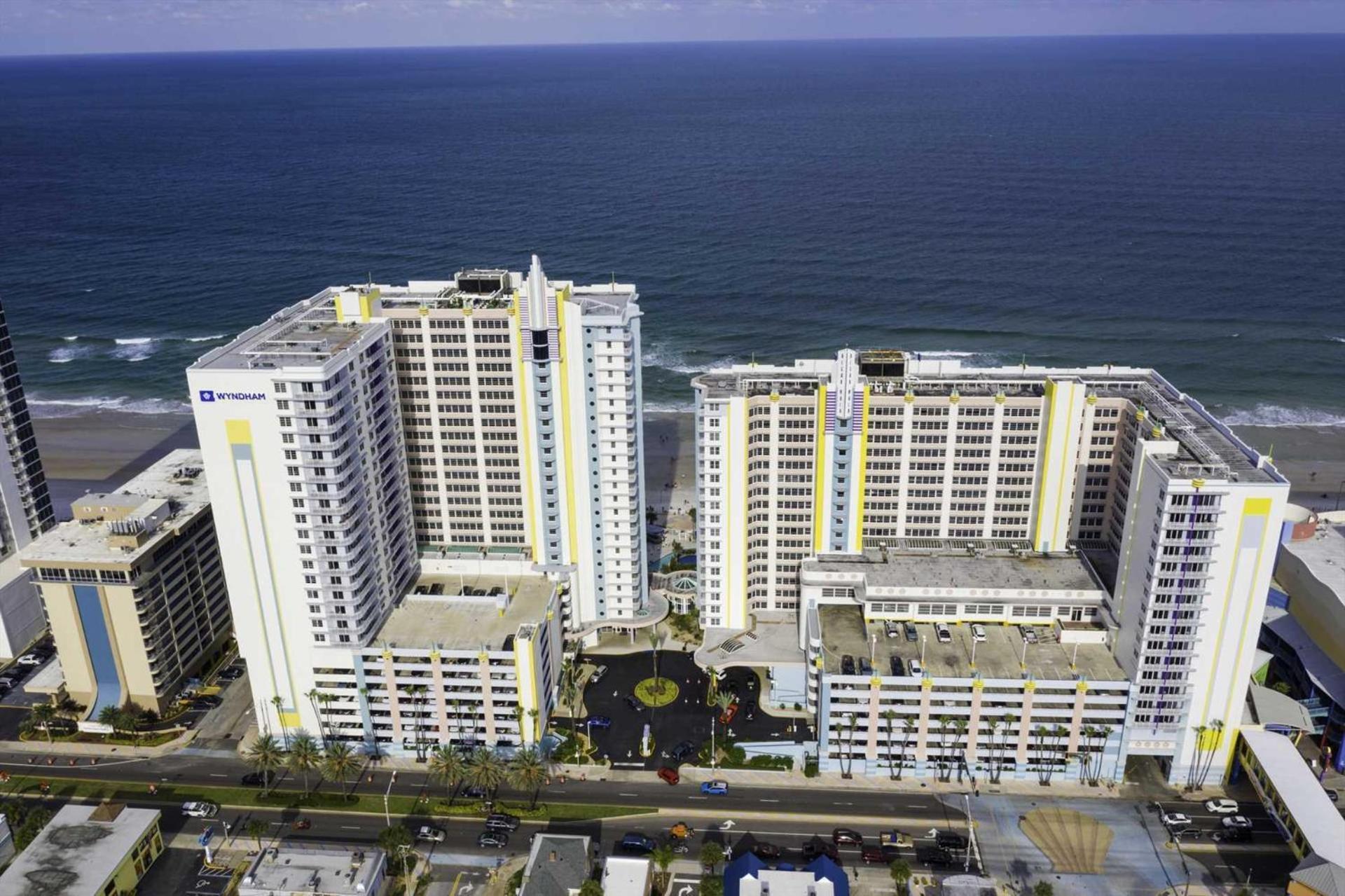 Luxury 11Th Floor 1 Bedroom Condo Direct Oceanfront Wyndham Ocean Walk Resort Daytona Beach | 1107 Exterior photo