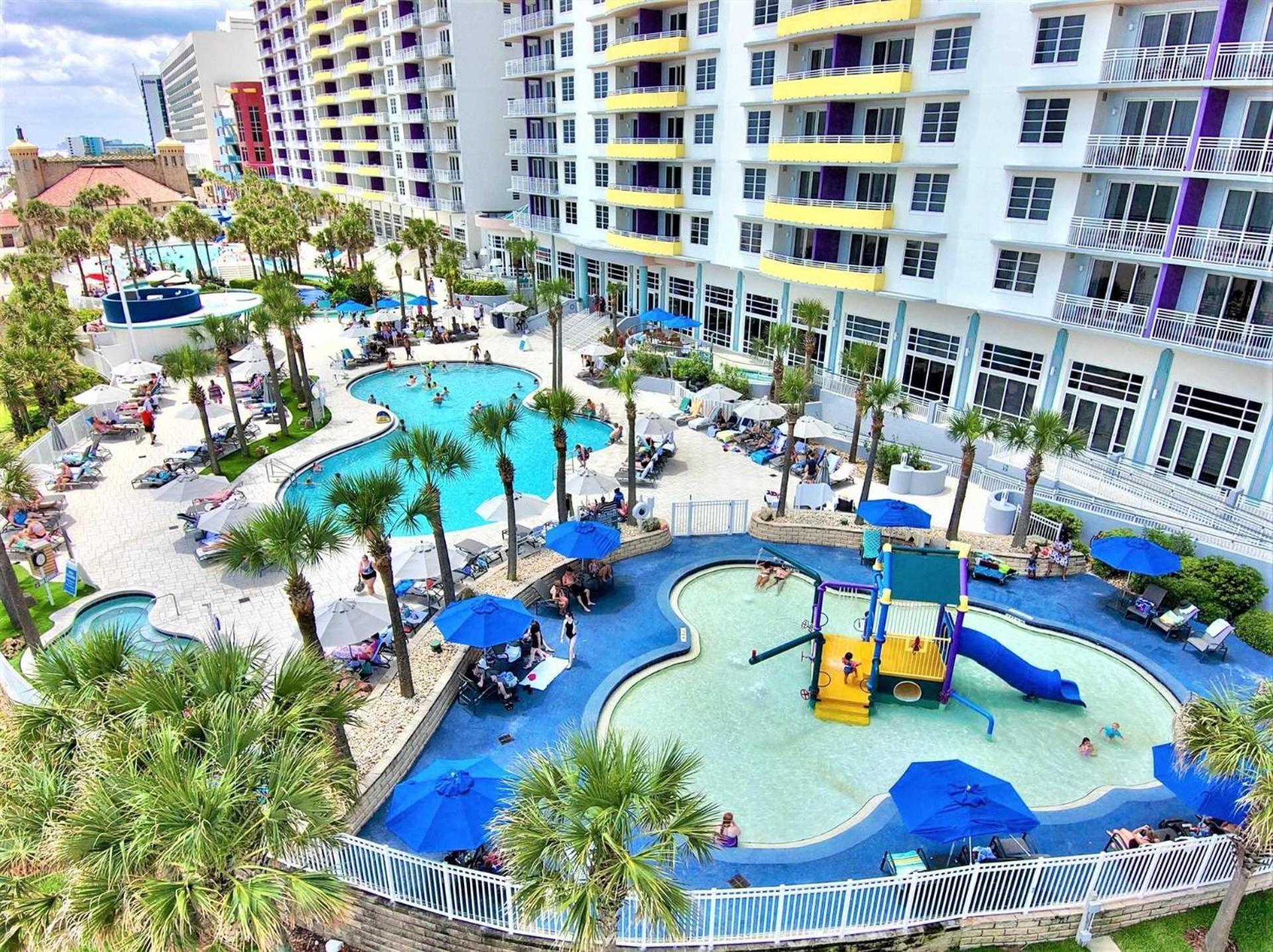 Luxury 11Th Floor 1 Bedroom Condo Direct Oceanfront Wyndham Ocean Walk Resort Daytona Beach | 1107 Exterior photo