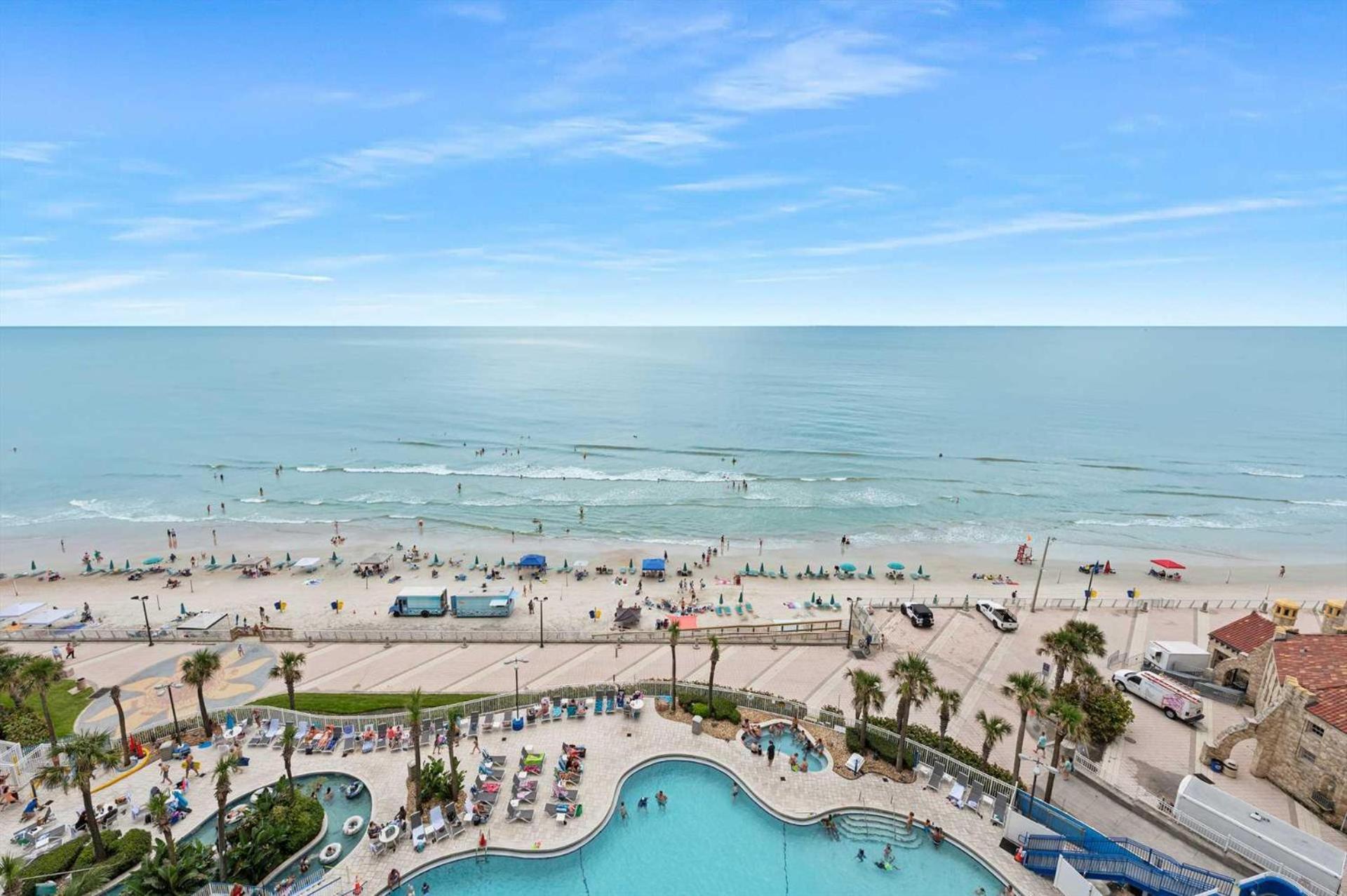 Luxury 11Th Floor 1 Bedroom Condo Direct Oceanfront Wyndham Ocean Walk Resort Daytona Beach | 1107 Exterior photo