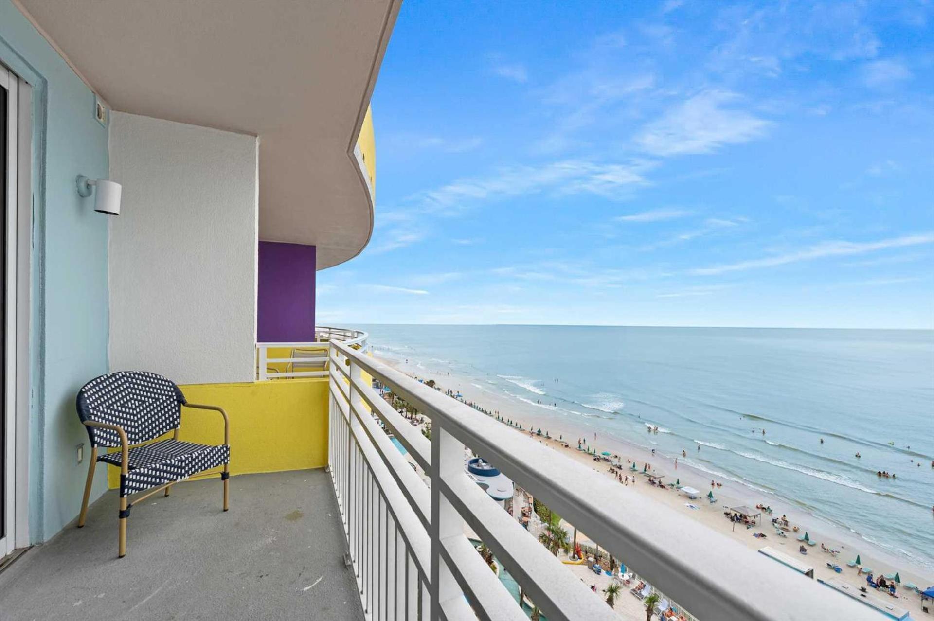 Luxury 11Th Floor 1 Bedroom Condo Direct Oceanfront Wyndham Ocean Walk Resort Daytona Beach | 1107 Exterior photo