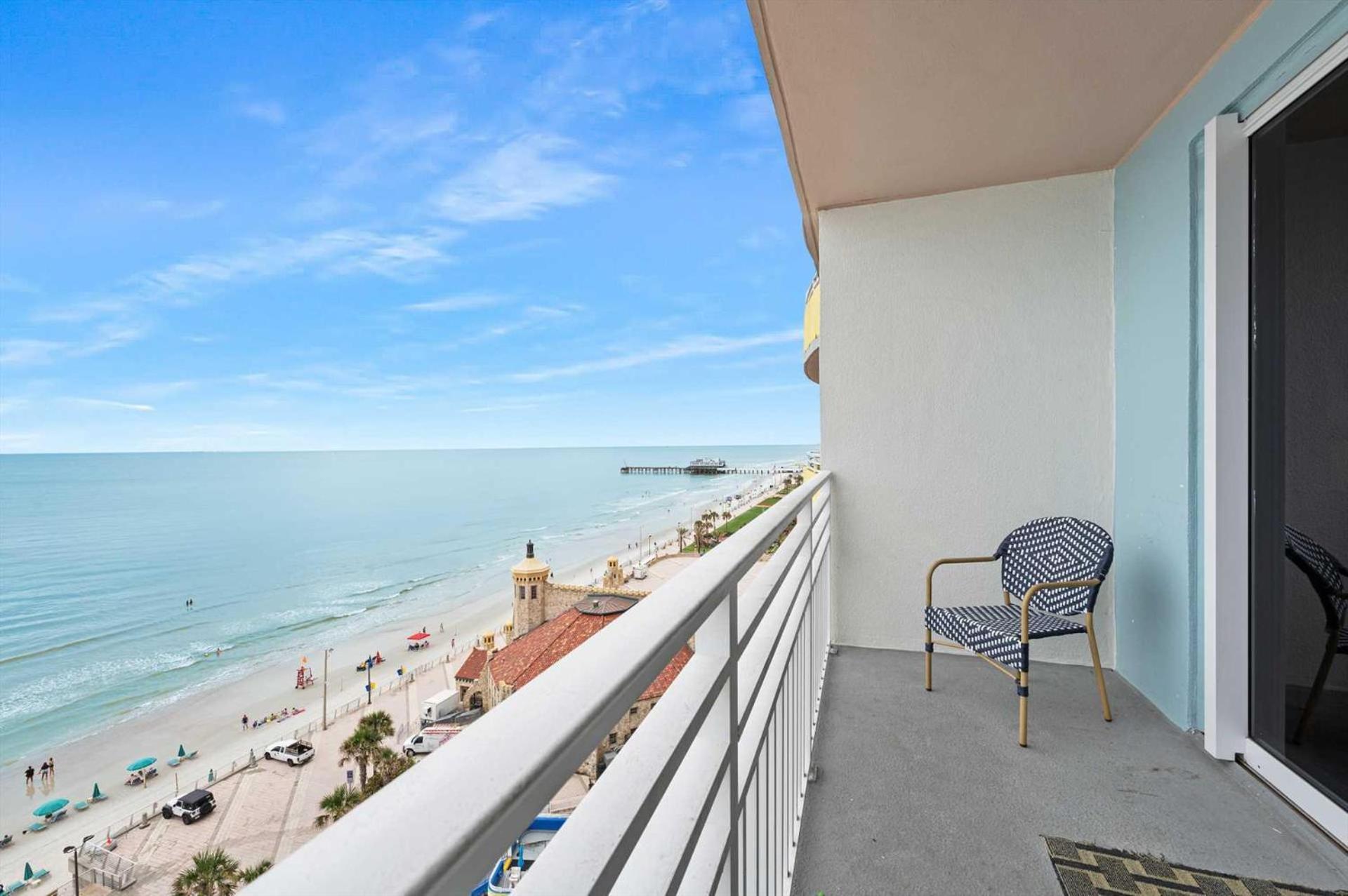 Luxury 11Th Floor 1 Bedroom Condo Direct Oceanfront Wyndham Ocean Walk Resort Daytona Beach | 1107 Exterior photo